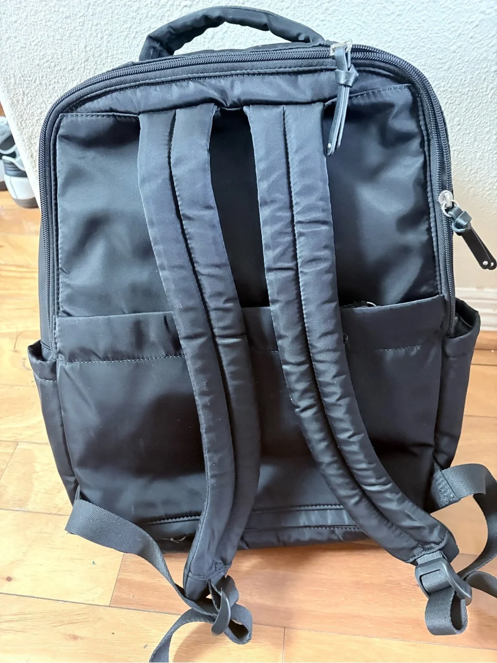 TWELVElittle Black Nylon Everyday Baby Backpack